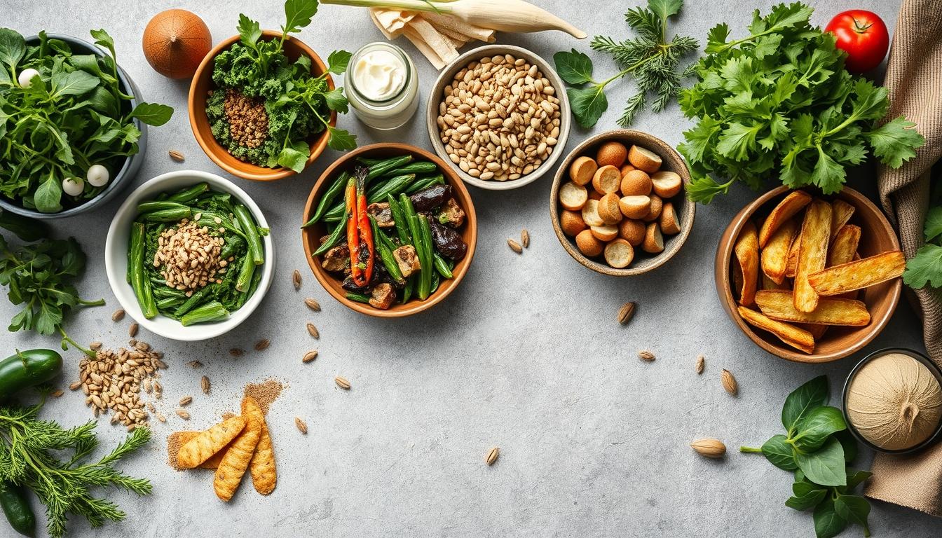 Ingredients prepared for a fast weeknight meal